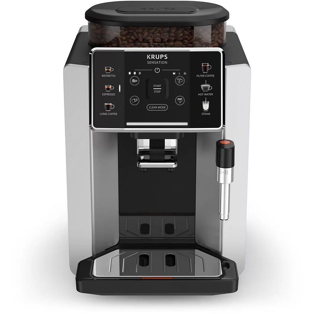 Expresso Broyeur KRUPS EA910E10 sensation silver